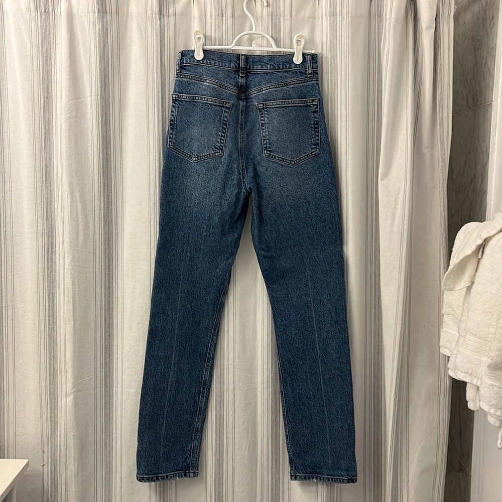 Reformation Liza Ultra High Waist Straight Jeans - Picture 2 of 4